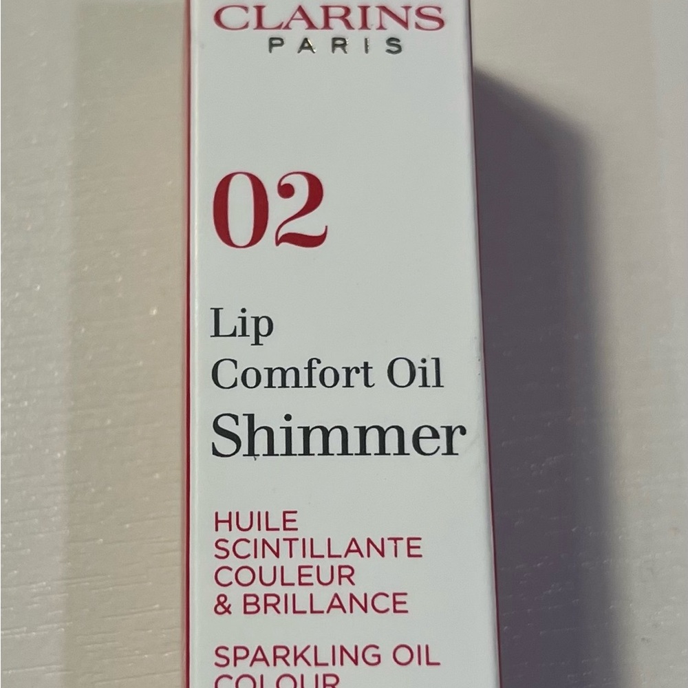 Clarins Lip Comfort Oil Shimmer 02